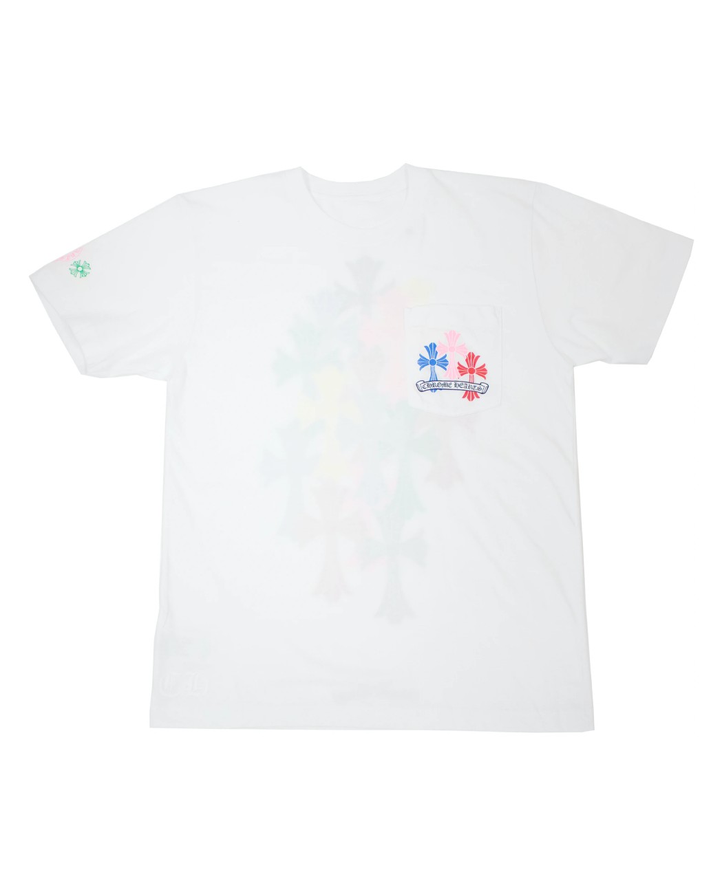 Chrome Hearts Cross Cemetery T-Shirt – Multi Color