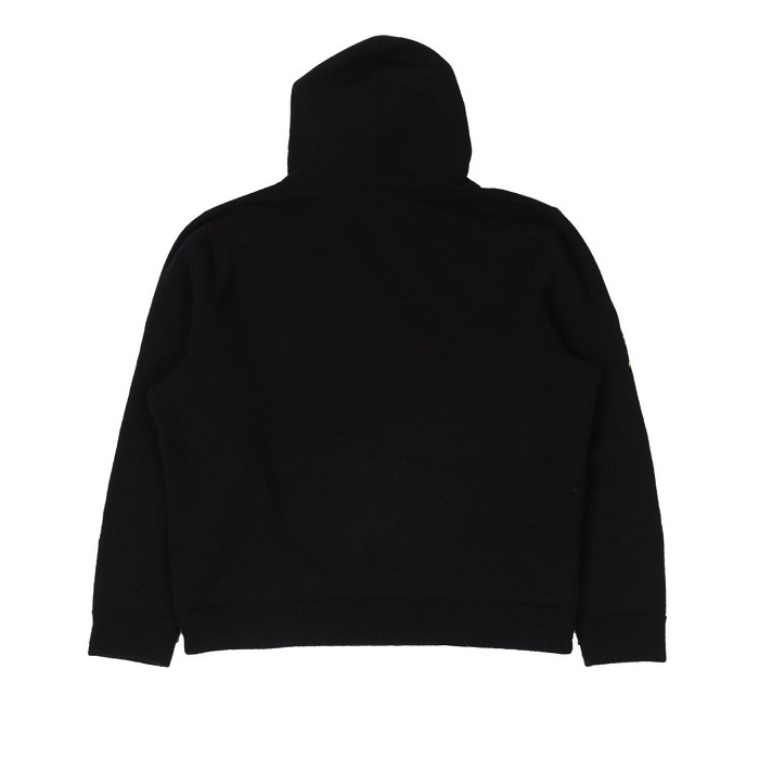 Chrome Hearts Embroidered Cashmere Hoodie – Black