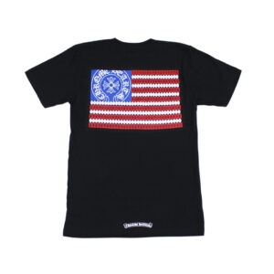 Chrome Hearts American Flag Black T-Shirt – Black