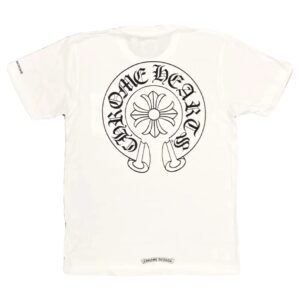 Chrome Hearts Horse Shoe Logo Pocket T-Shirt – White