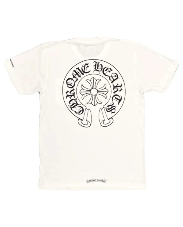 Chrome Hearts Horse Shoe Logo Pocket T-Shirt – White