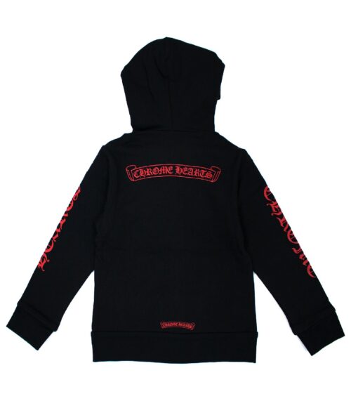 Chrome Hearts Kids Scroll Logo Hoodie