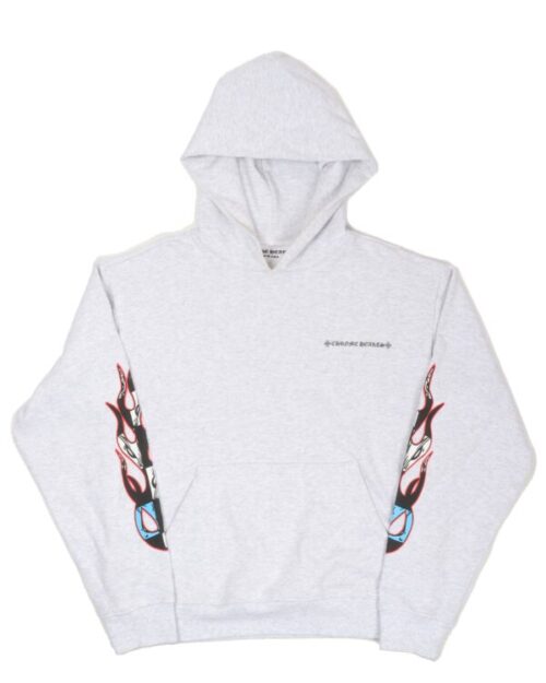 Chrome Hearts Matty Boy Brain Hoodie – Gray