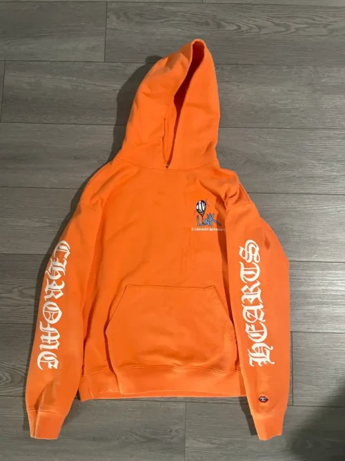 Chrome Hearts Matty Boy Link & Build Hoodie – Orange