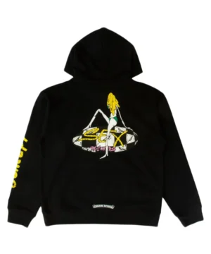 Chrome Hearts Matty Boy Sex Records Concept Hoodie – Black