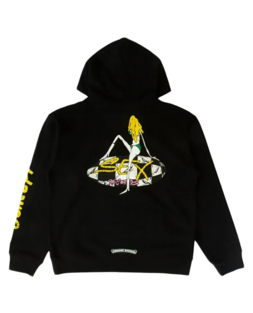 Chrome Hearts Matty Boy Sex Records Concept Hoodie – Black