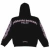 Chrome Hearts Matty Boy Shoulder Logo Hoodie -Black