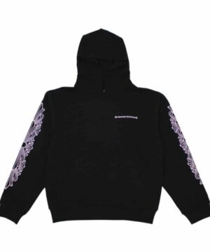 Chrome Hearts Matty Boy Shoulder Logo Hoodie -Black