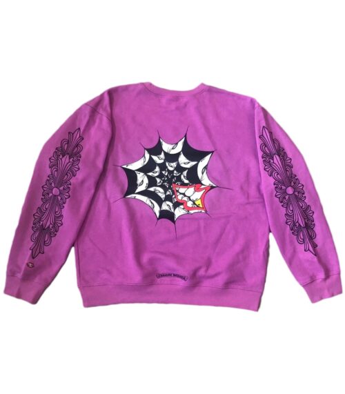 Chrome Hearts Matty Boy Spider Web Sweatshirt