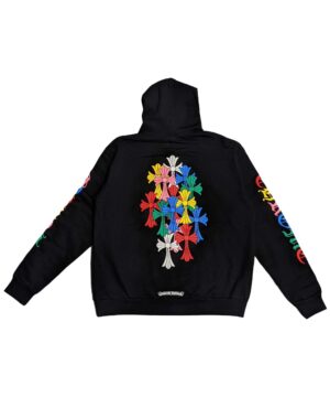 Chrome Hearts Multi Color Cross Cemetery Hoodie