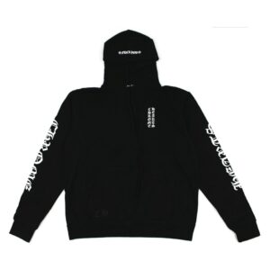 Chrome Hearts Vertical Logo FU Hood Hoodie