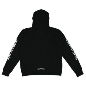 Chrome Hearts Vertical Logo FU Hood Hoodie