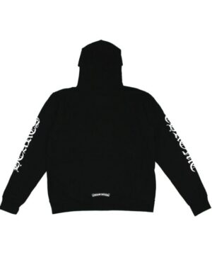 Chrome Hearts Vertical Logo FU Hood Hoodie