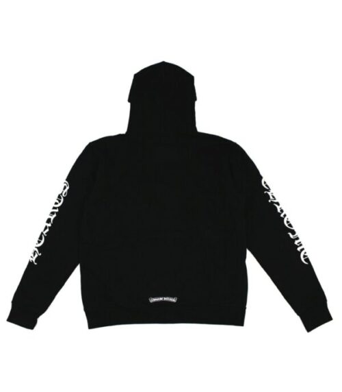 Chrome Hearts Vertical Logo FU Hood Hoodie