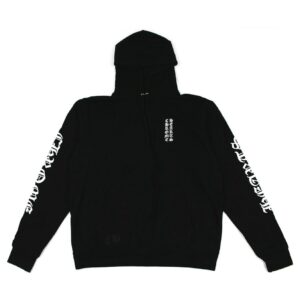 Chrome Hearts Vertical Logo Hoodie