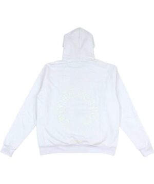 Chrome Hearts White Glow in the Dark Horseshoe Hoodie