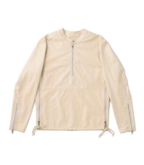 Chrome Hearts x Dover Street Market Ginza Ez Rider Leather Jacket – Beige