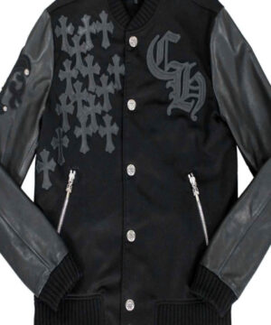 Men’s Chrome Hearts Letterman Jacket