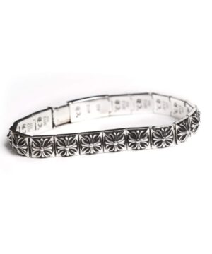 CH Plus Square Pattern Bracelet