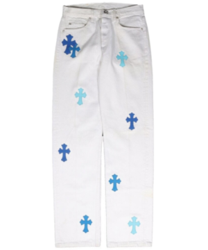 Chrome Hearts Cross Patch Jeans