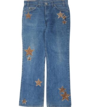 Chrome Hearts Levi’s Star Patch Jeans – Blue