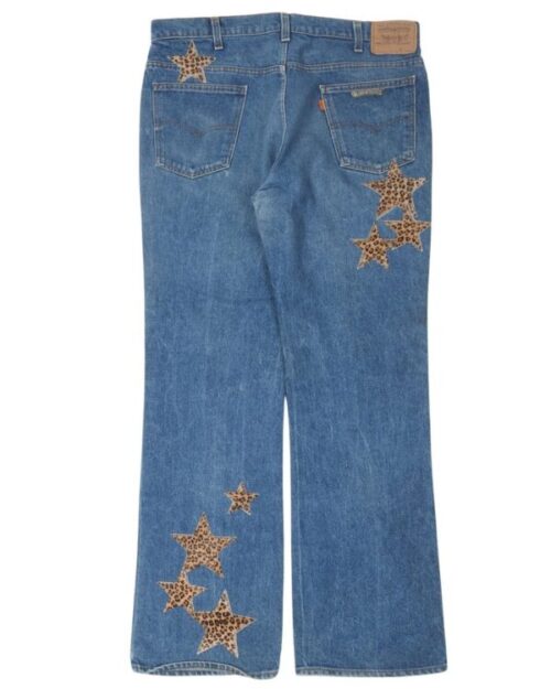 Chrome Hearts Levi’s Star Patch Jeans – Blue