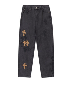 Chrome Hearts Multi Cross Jeans