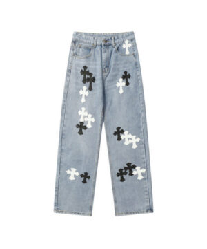 Chrome Hearts Vintage Aged Jeans