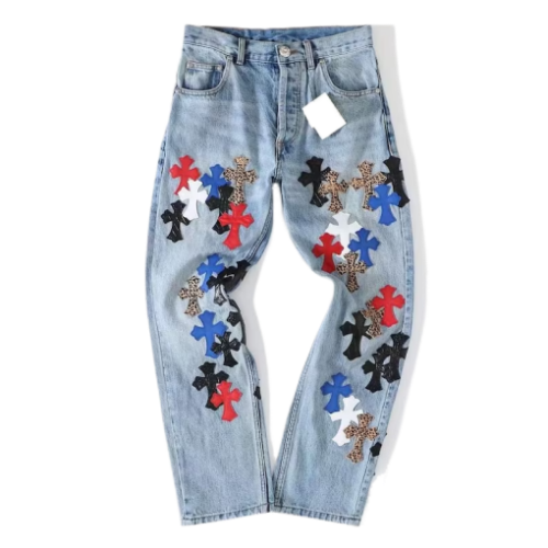 Chrome Style Levi’s Hearts Red Jeans